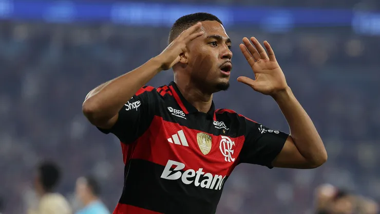Samuel Lino, do Flamengo. (Foto: Wagner Meier/Getty Images)