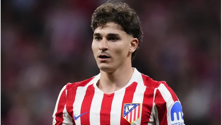 Julián Álvarez pelo Atlético de Madrid. Foto: IMAGO / NurPhoto