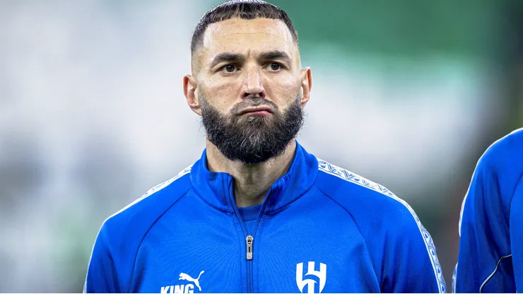 Benzema não quer deixar o Al-Hilal. Foto: IMAGO / STEINSIEK.CH