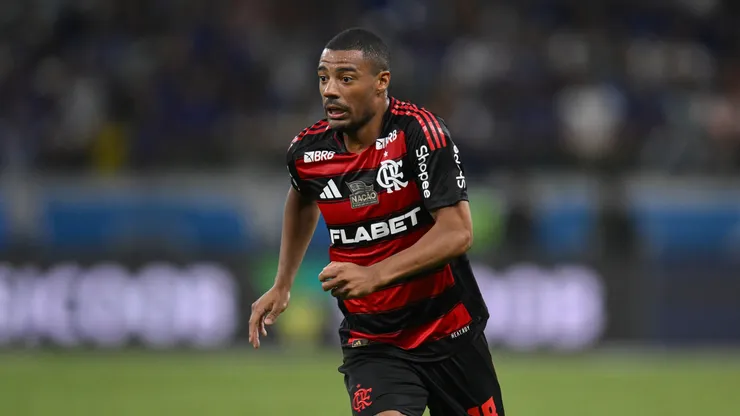 Nico de la Cruz no Flamengo (Pedro Vilela/Getty Images)