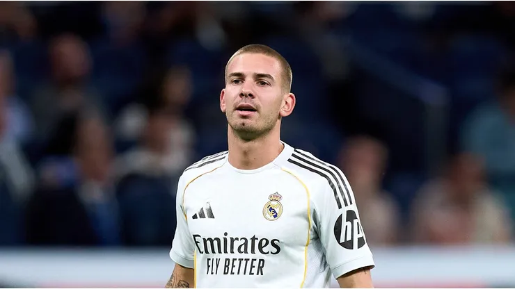 Mastantuono em campo pelo Real Madrid (Photo by Angel Martinez/Getty Images)