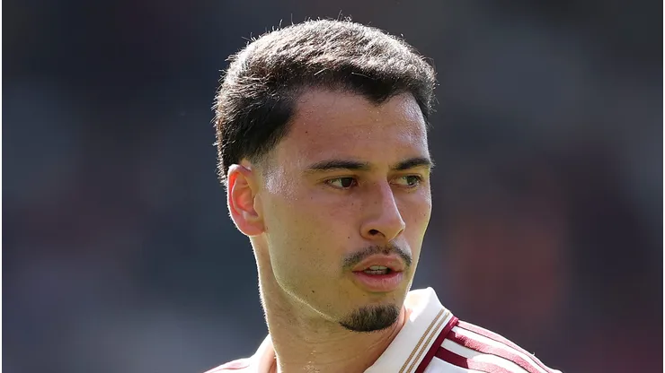 Martinelli em jogo do Arsenal (Photo by Michael Regan/Getty Images For Premier League)