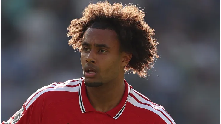Zirkzee, atacante do united. (Photo by Steve Bardens/Getty Images)