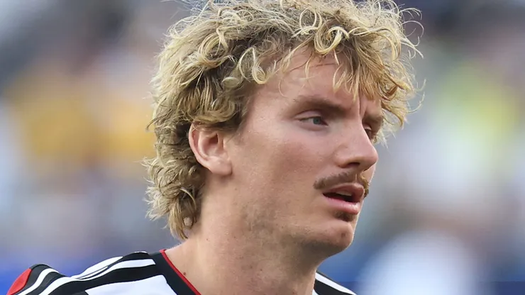Nick Woltemade em jogo da Alemanha. (Photo by Alexander Hassenstein/Getty Images)