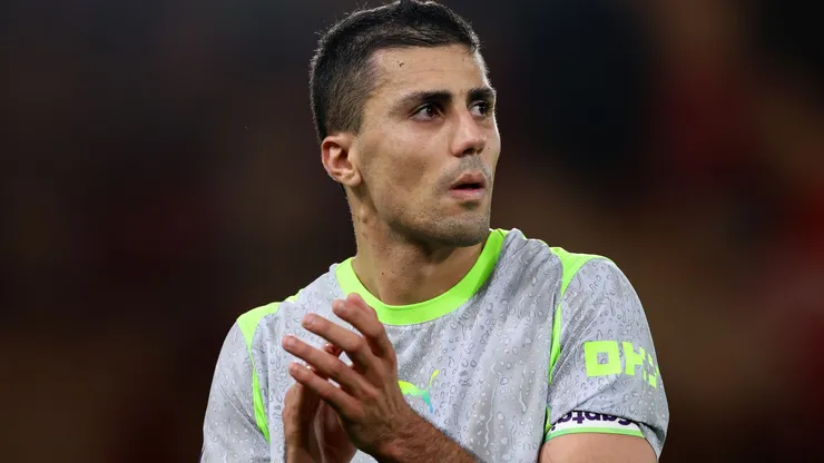 Rodri teve lesão informada pelo Manchester City