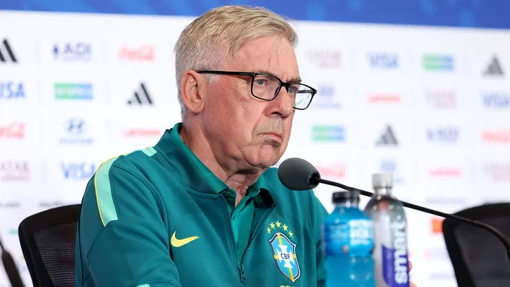 Ancelotti projeta renovação da Seleção - Foto: Leonardo Fernandez/Getty Images