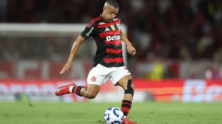 De la Cruz no Flamengo (Lucas Figueiredo/Getty Images)
