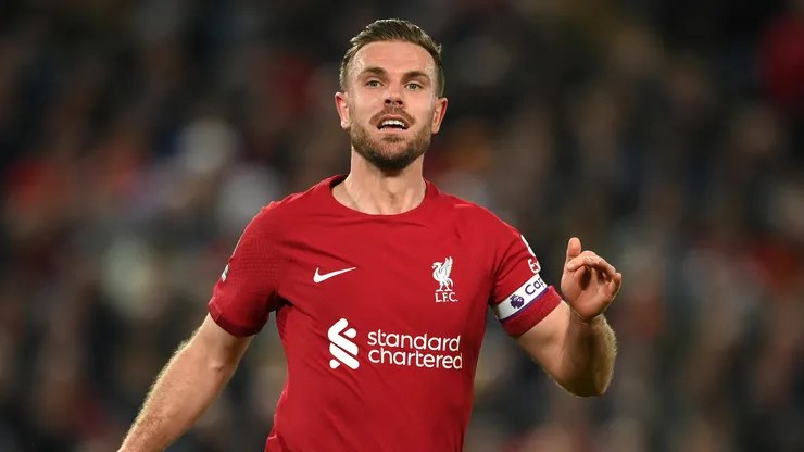 Jordan Henderson, do Liverpool. (Foto: Shaun Botterill/Getty Images)
