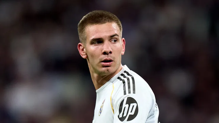 Franco Mastantuono pelo Real Madrid. (Foto: Angel Martinez/Getty Images)
