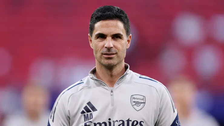 Arteta não falou sobre o atacante do Brasil. Photo by Justin Setterfield/Getty Images