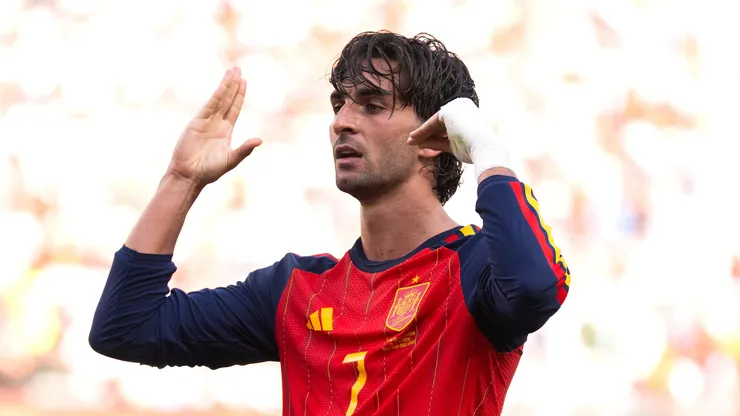 Ferran Torres, atacante da Espanha. (Foto: David Ramos/Getty Images)