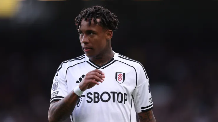 Kevin of Fulham reacts during the Premier League match between Fulham and Leeds United at Craven Cottage on September 13, 2025 in London, England.