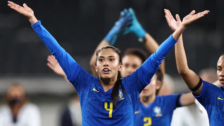 Zagueira Antonia Silva. (Foto: Cameron Spencer/Getty Images)