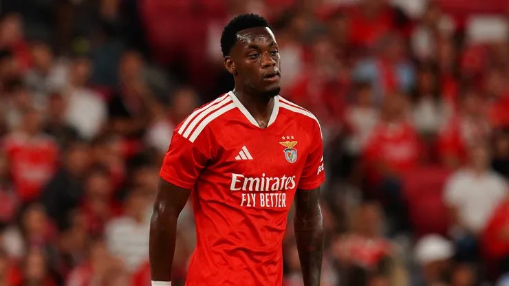 Jhon Durán, do Benfica. (Foto: Gualter Fatia/Getty Images)