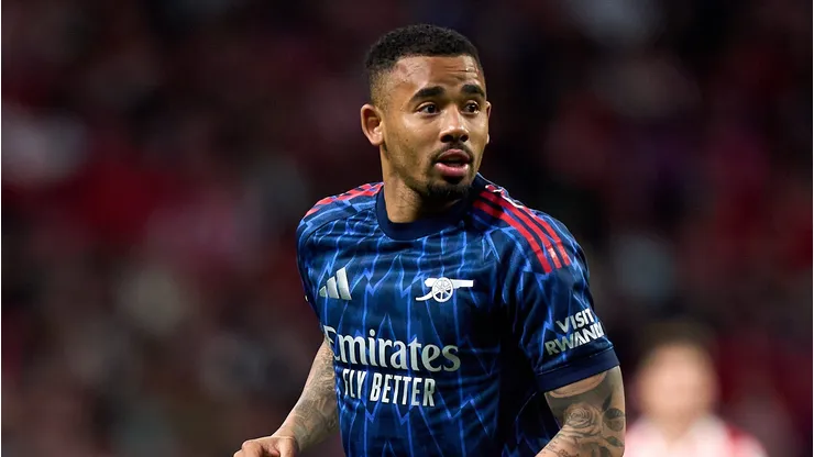 Atacante pode deixar o Arsenal nesta janela. Photo by Angel Martinez/Getty Images