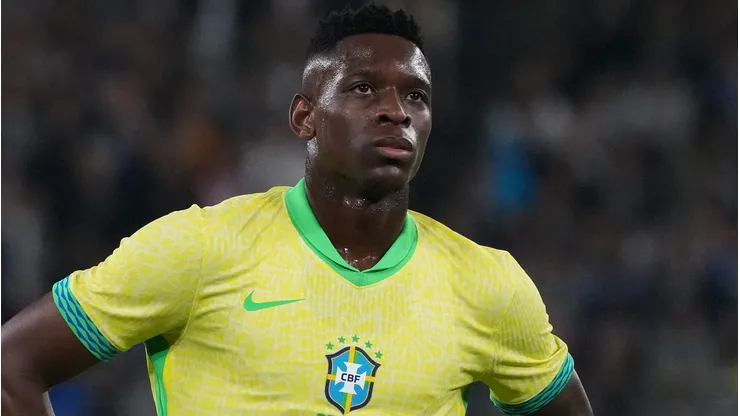 Luiz Henrique durante o amistoso internacional entre Japão e Brasil. (Photo by Koji Watanabe/Getty Images)