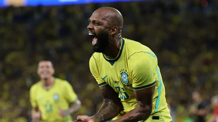 Igor Thiago pela Seleção Brasileira. (Foto: Wagner Meier/Getty Images)