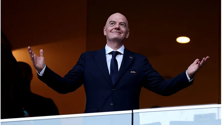 Infantino vive pressão na Fifa. Carl Recine/Getty Images.
