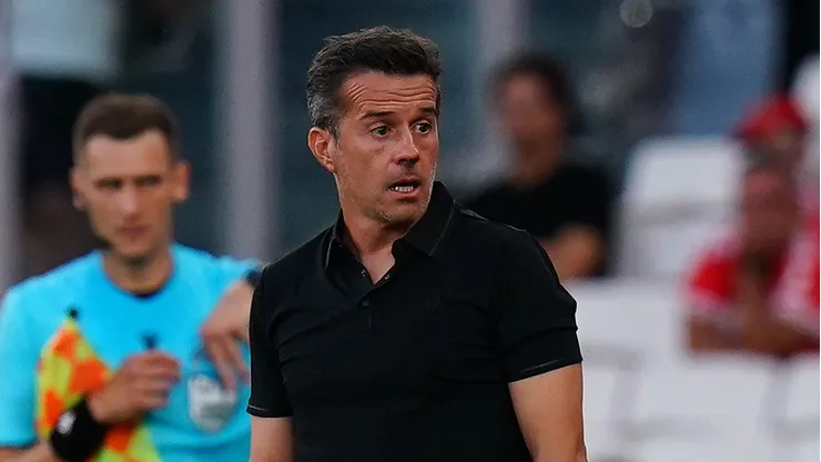Marco Silva do Benfica durante a partida de qualificação da UEFA Europa League entre Benfica e Gallen. (Photo by Gualter Fatia/Getty Images)