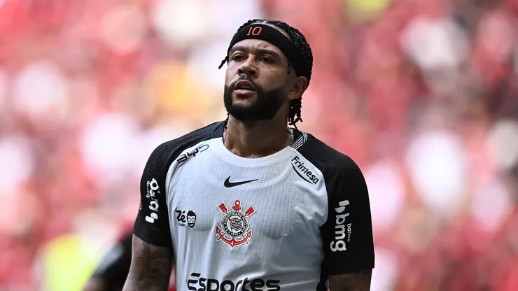 Memphis Depay, atacante do Corinthians. (Foto: Ton Molina/Getty Images)