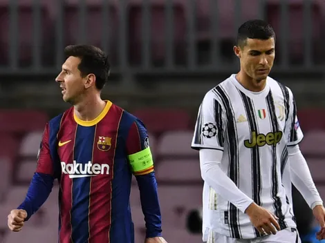 Cristiano Ronaldo presta apoio a Messi após perda do pai