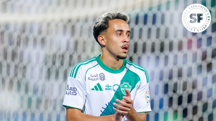 Matheus Gonçalves pelo Al-Ahli. (Foto: Abdullah Ahmed/Getty Images)