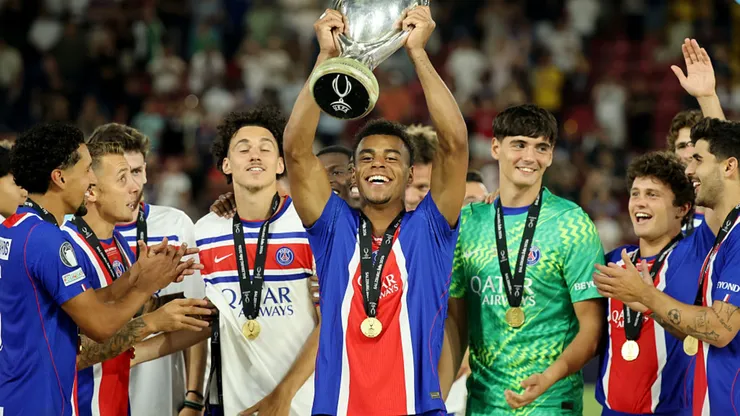 Doué quer protagonismo no PSG. Alex Grimm/Getty Images.