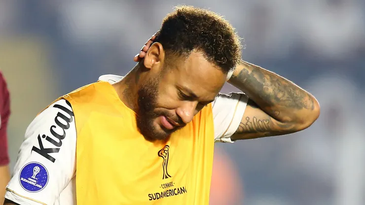 Neymar pelo Santos. (Foto: Mauricio De Souza/AGIF)