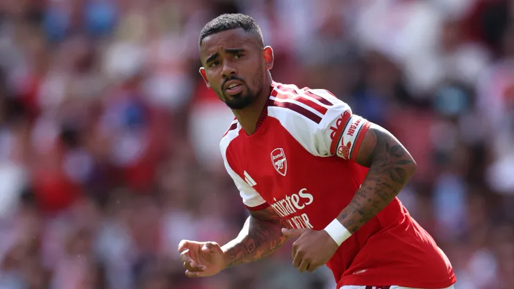 Gabriel Jesus pelo Arsenal. (Foto: Justin Setterfield/Getty Images)