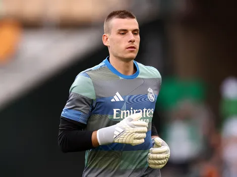 Juventus acompanha Andriy Lunin, do Real Madrid
