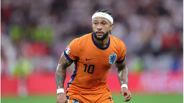Memphis Depay quer ficar no Corinthians. Alex Livesey/Getty Images.