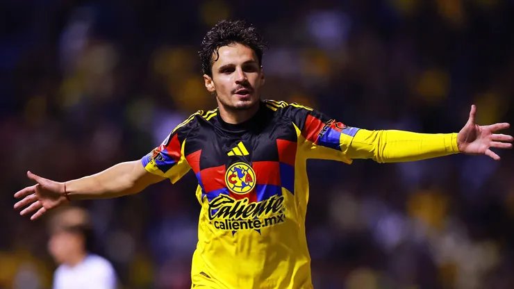 Raphael Veiga, do América-MEX. (Foto: Manuel Velasquez/Getty Images)
