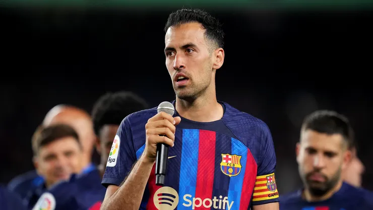 Sergio Busquets, ex-capitão do Barcelona. (Foto: Alex Caparros/Getty Images)