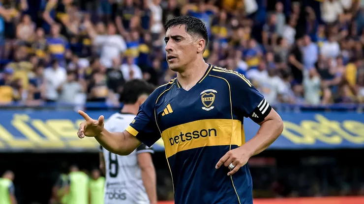 Miguel Merentiel, do Boca Juniors. (Foto: Marcelo Endelli/Getty Images)