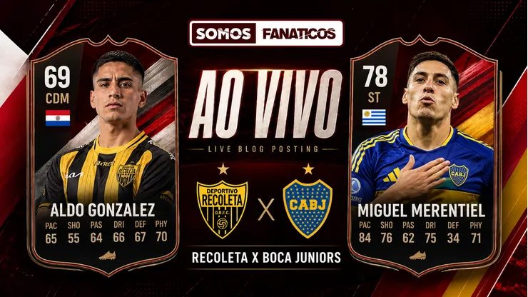 Deportivo Recoleta enfrenta o Boca Juniors nesta terça-feira