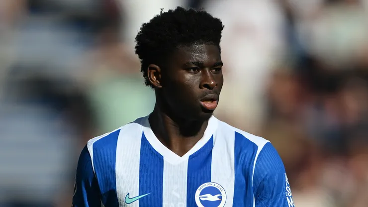 Carlos Baleba, do Brighton. (Foto: Mike Hewitt/Getty Images)