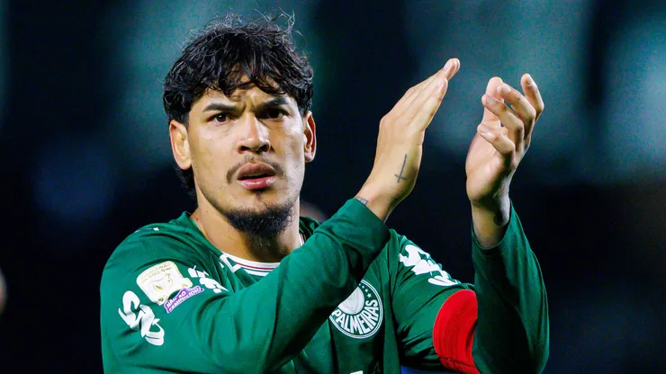 Gustavo Gómez, capitão do Palmeiras. (Foto: Rodolfo Buhrer/AGIF)