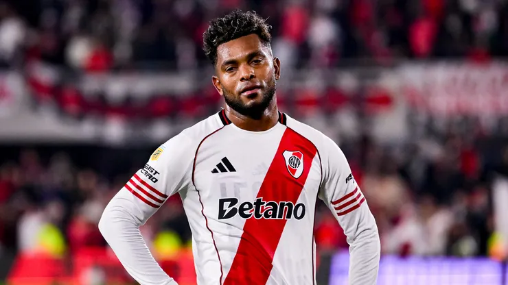 Miguel Borja, ex-atacante do River Plate. (Foto: Marcelo Endelli/Getty Images)
