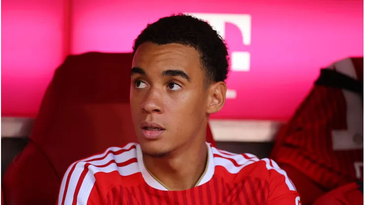 Musiala não será substituído no Bayern. Alex Grimm/Getty Images.