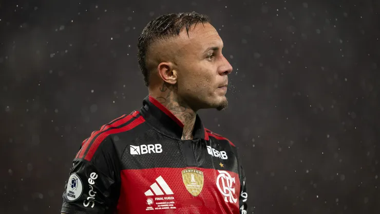 Everton Cebolinha, do Flamengo. (Foto: Jorge Rodrigues/AGIF)