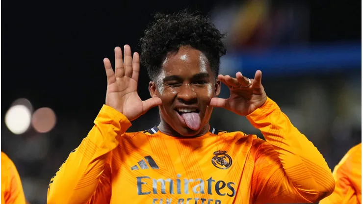 Endrick nega investida do Liverpool. Angel Martinez/Getty Images.
