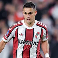 Coudet cobra Borré e se irrita durante jogo do River