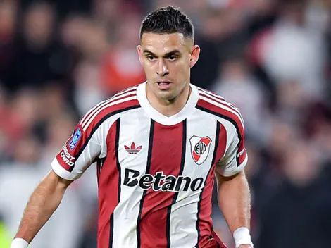 Coudet cobra Borré e se irrita durante jogo do River