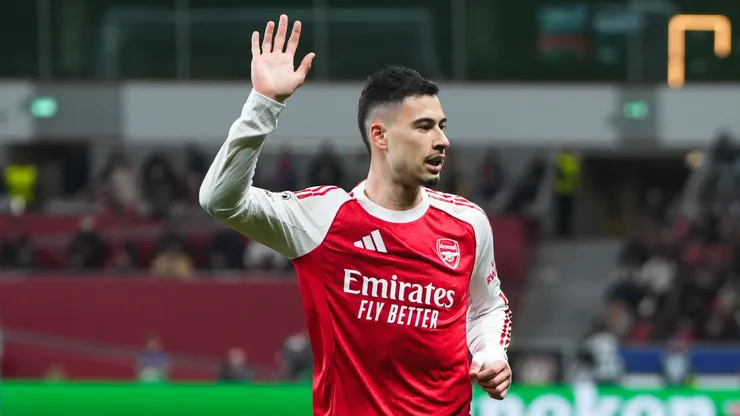 Gabriel Martinelli, atacante do Arsenal. (Foto: Pau Barrena/Getty Images)