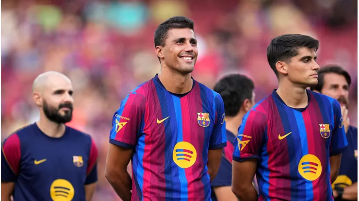 Rodri não estreia neste domingo. Alex Caparros/Getty Images.