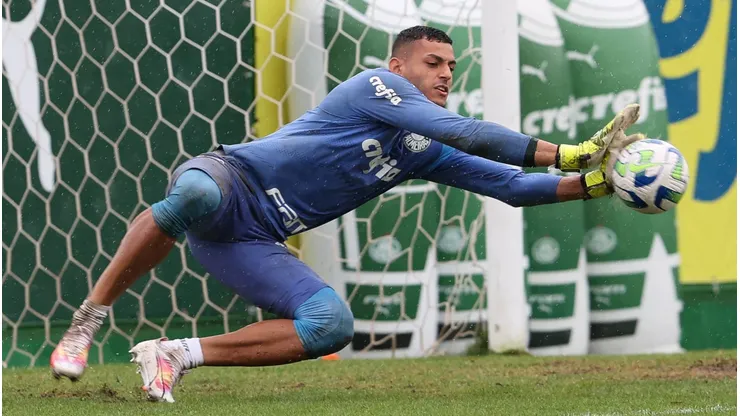 Kaique é o novo reforço do Sporting. Divulgação/Palmeiras.