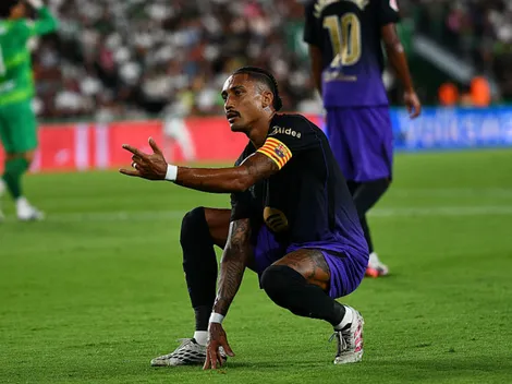Barcelona goleia Elche em LaLiga com dois gols de Raphinha