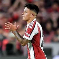 Thiago Almada entrega gol e é criticado no River Plate