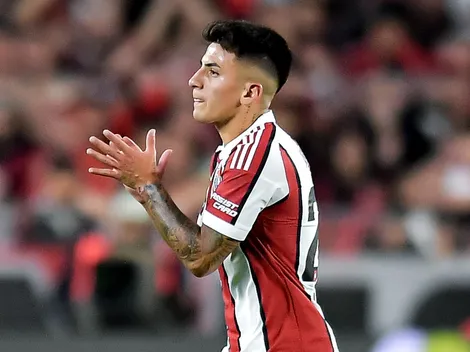 Thiago Almada entrega gol e é criticado no River Plate