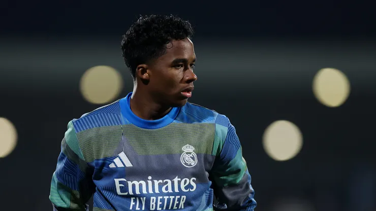Endrick desfalcará o Real Madrid contra o Real Sociedad.